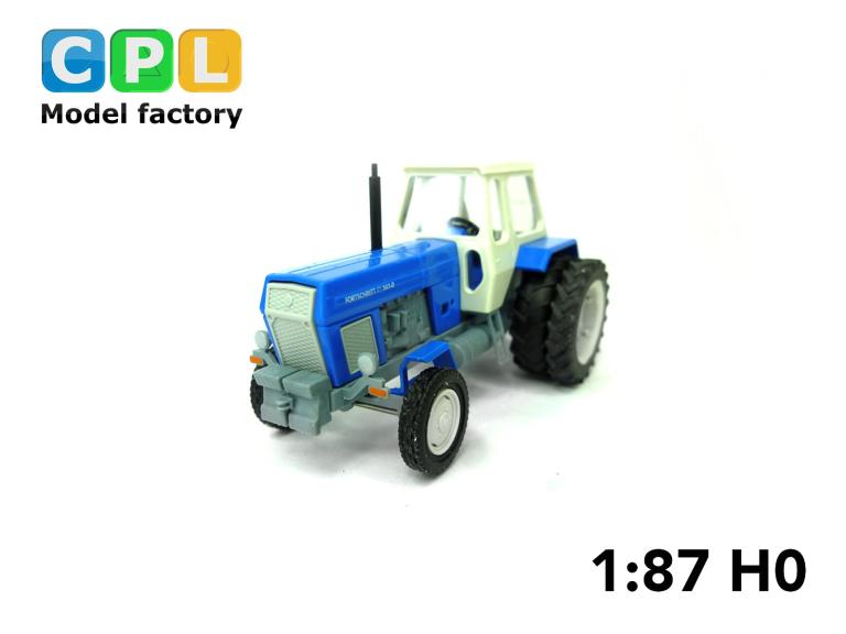 Traktor ZT 300-D blau Doppelbereifung